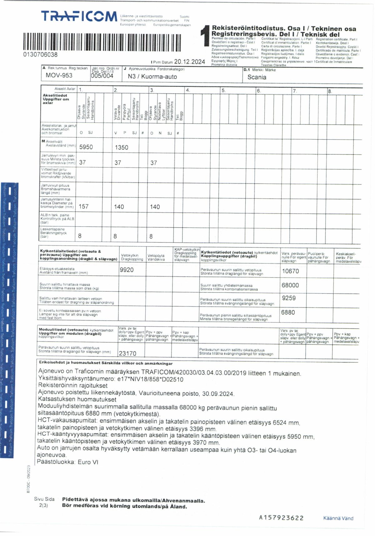 SCANIA R-500 6X2 - Image 4