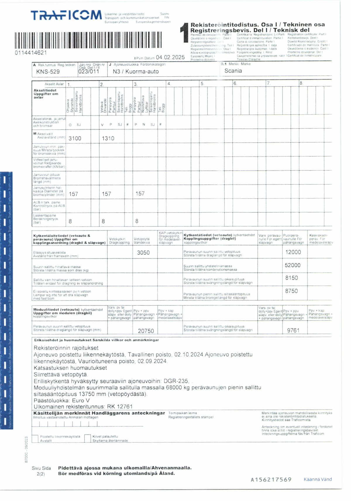 SCANIA R-560 6X2 - Image 5