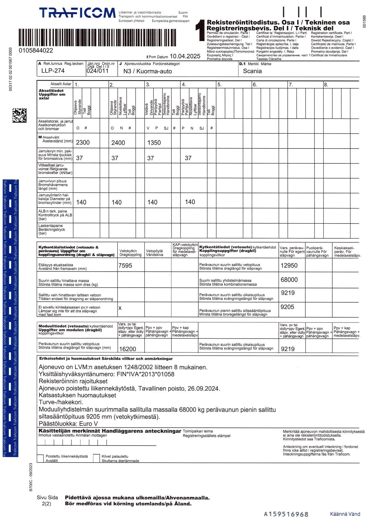 SCANIA R-500 8x2 4700 - Image 23