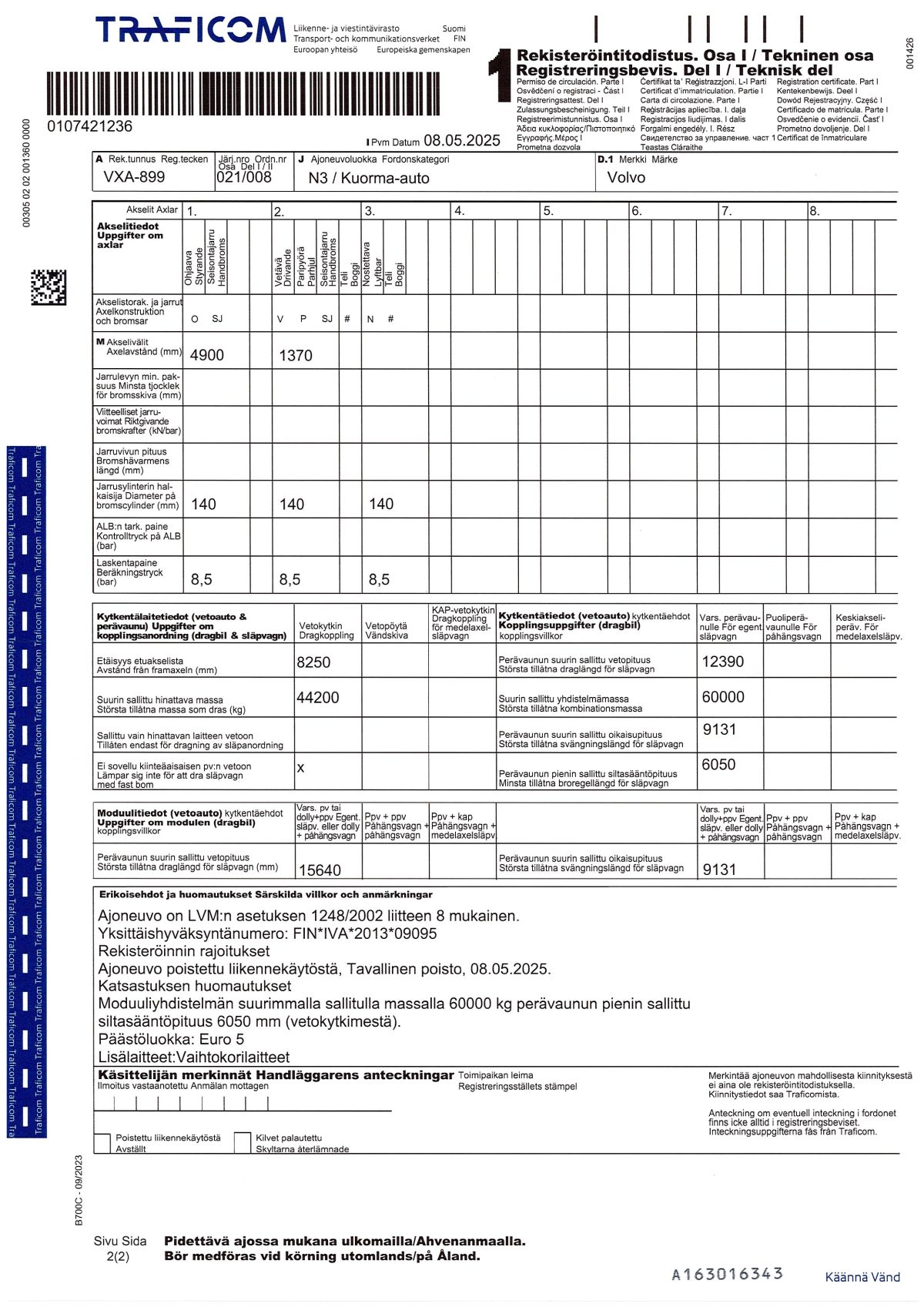 VOLVO FM-11 6X2 4900 - Image 13