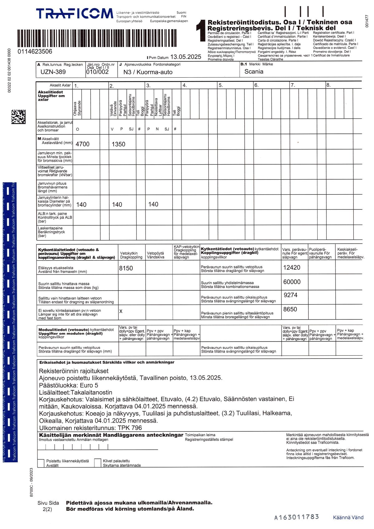 SCANIA R-500 6x2 4700 - Image 14
