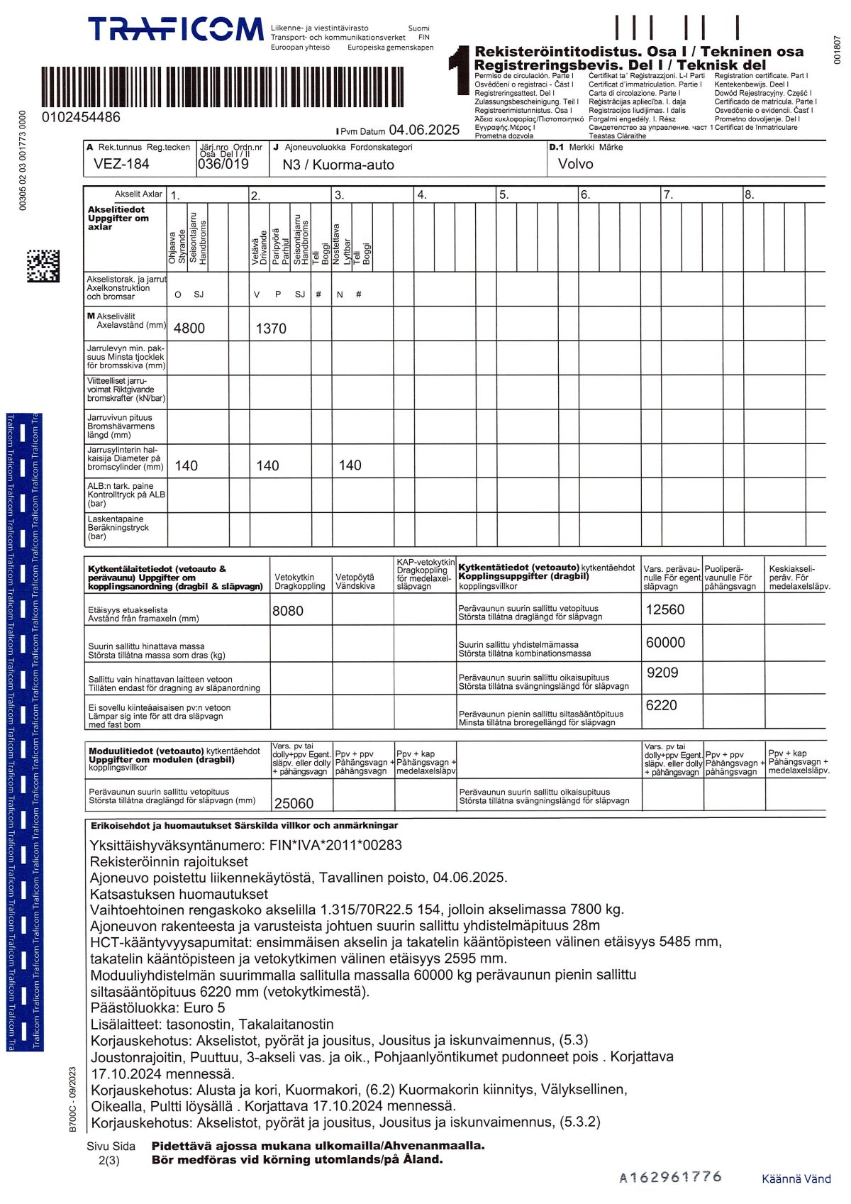 VOLVO FM-13 6X2 4800 - Image 21