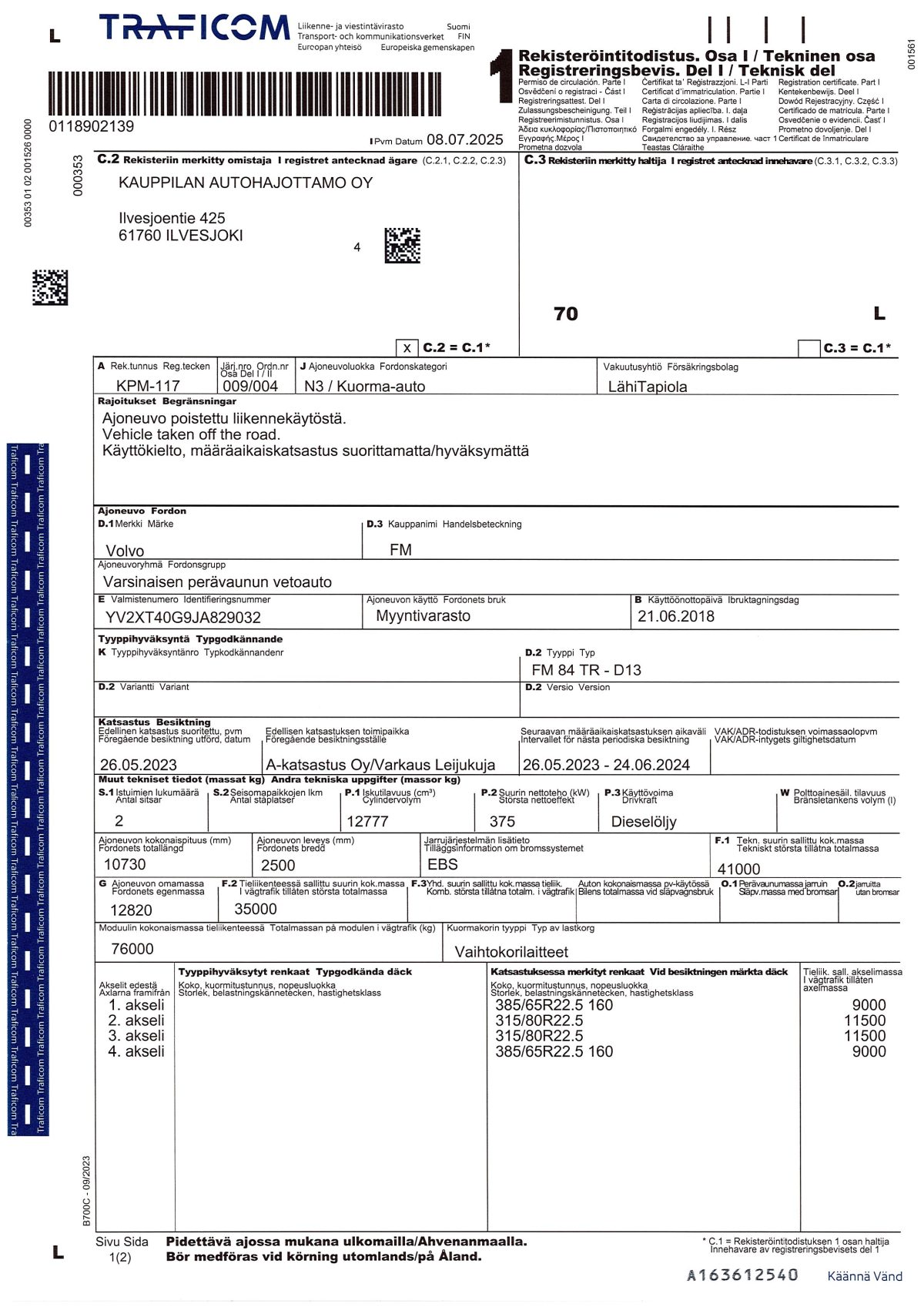 VOLVO FM-500 4600 - Image 23