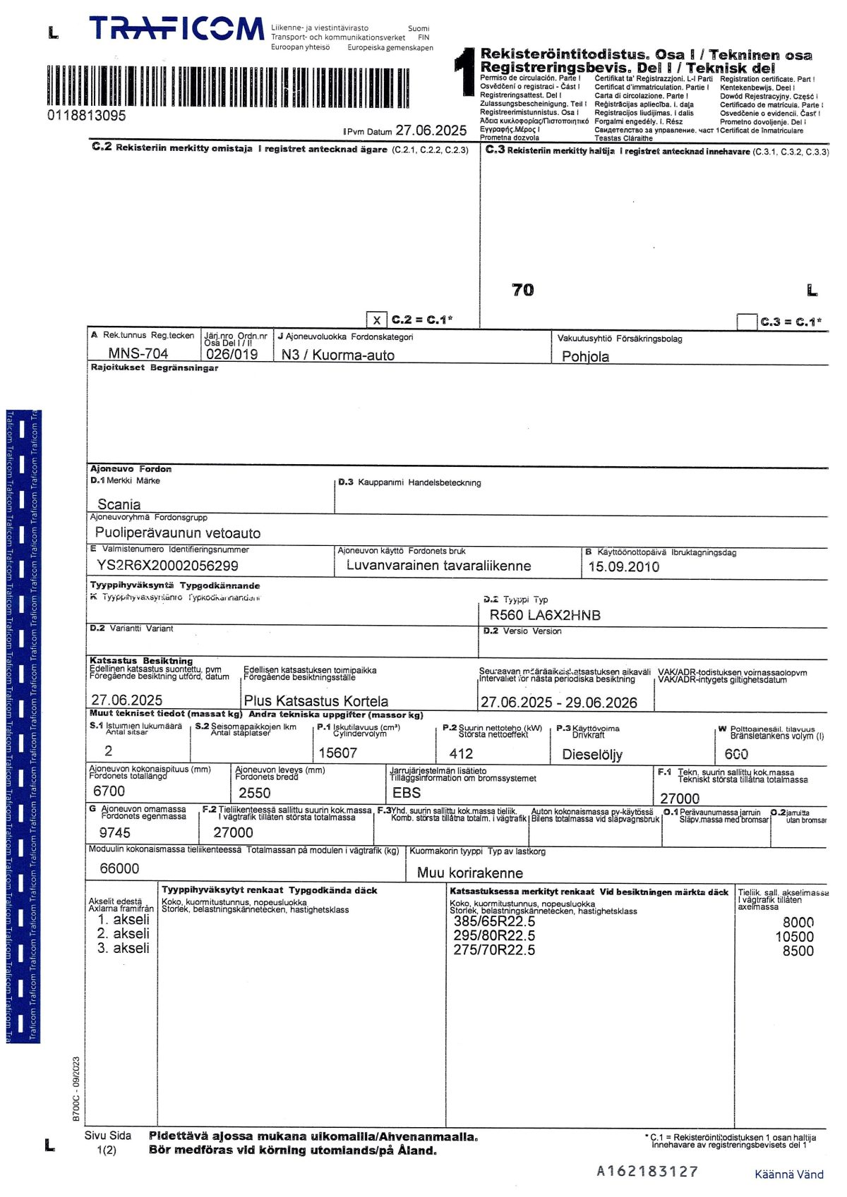 SCANIA R-560 6X2 3100 - Image 22