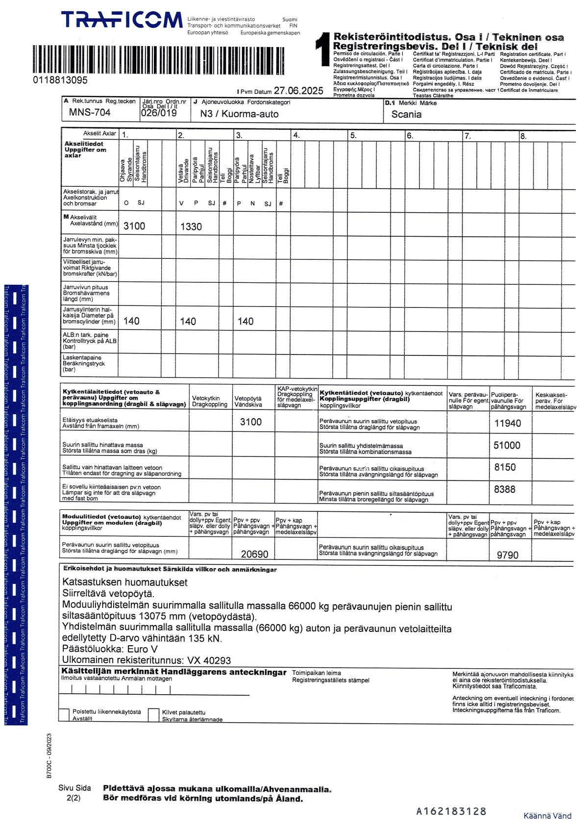 SCANIA R-560 6X2 3100 - Image 23