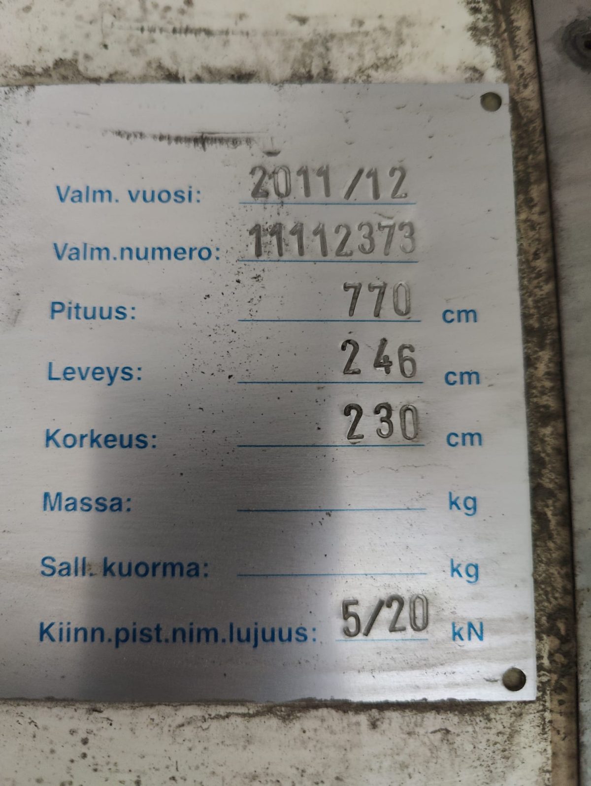 VAK kokosivuaukeava umpikori - Image 8